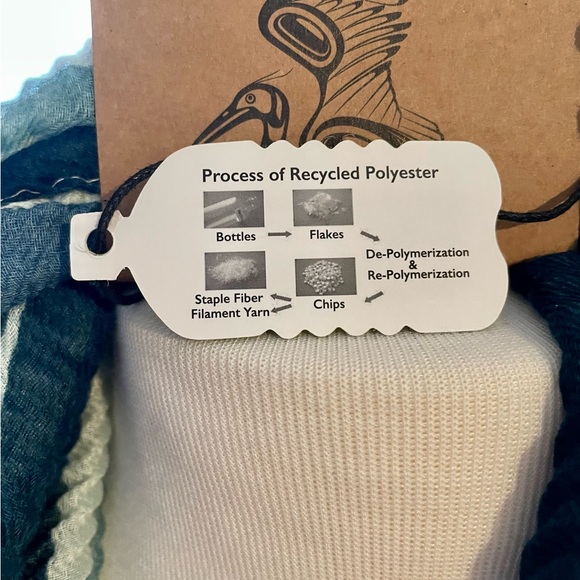 Northwest Blue Heron Eco Scarf - Picture 4 of 7